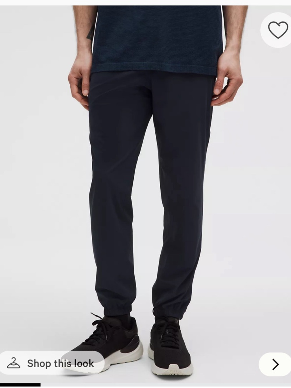lululemon athletica Men's Pace Breaker Jogger Pant in Navy